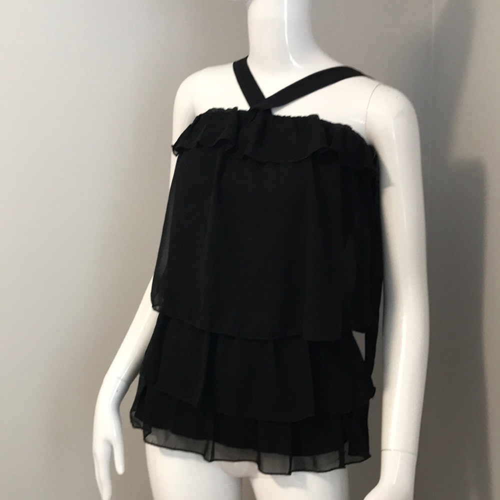 Johnny Martin ruffled top